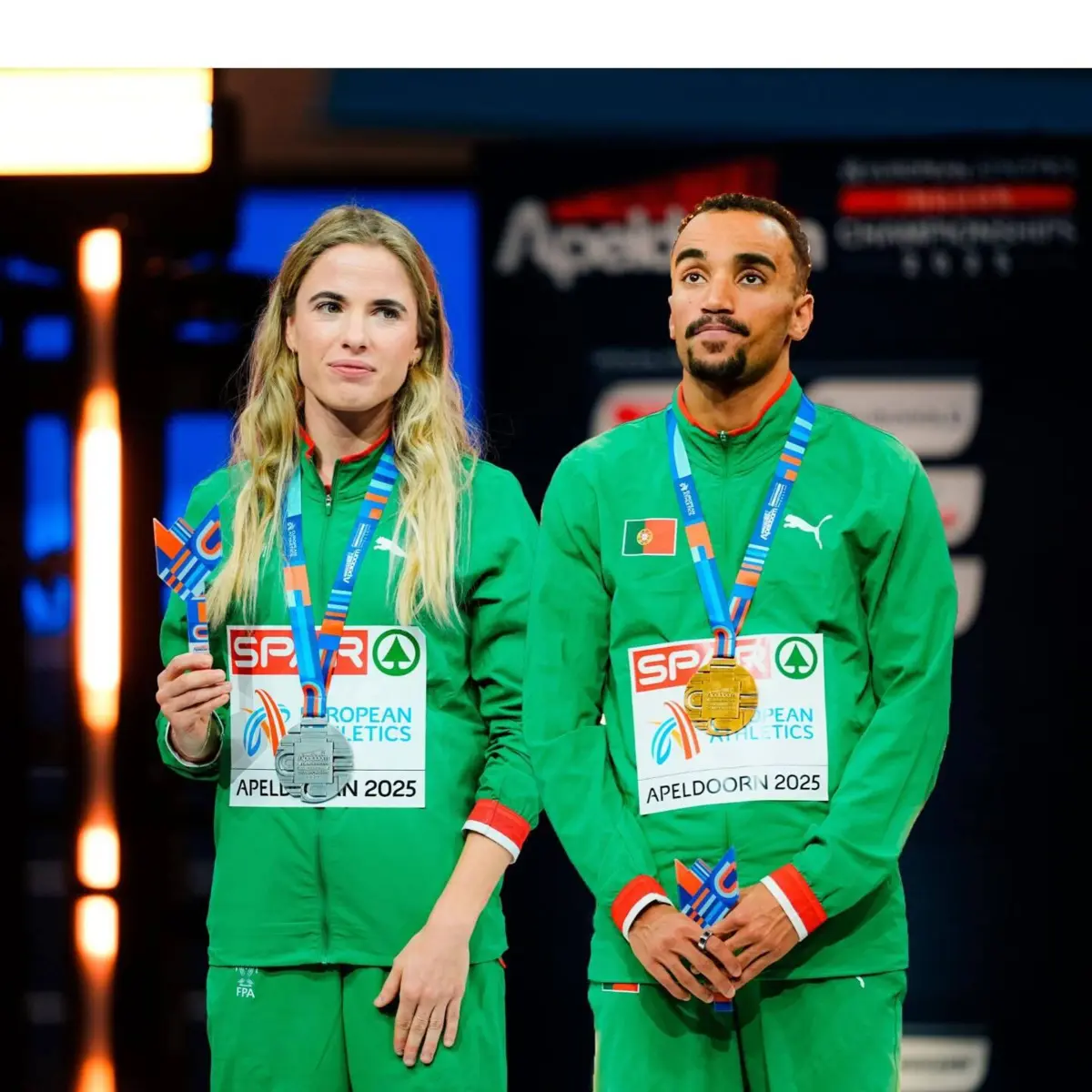 Salomé Afonso e Isaac Nader