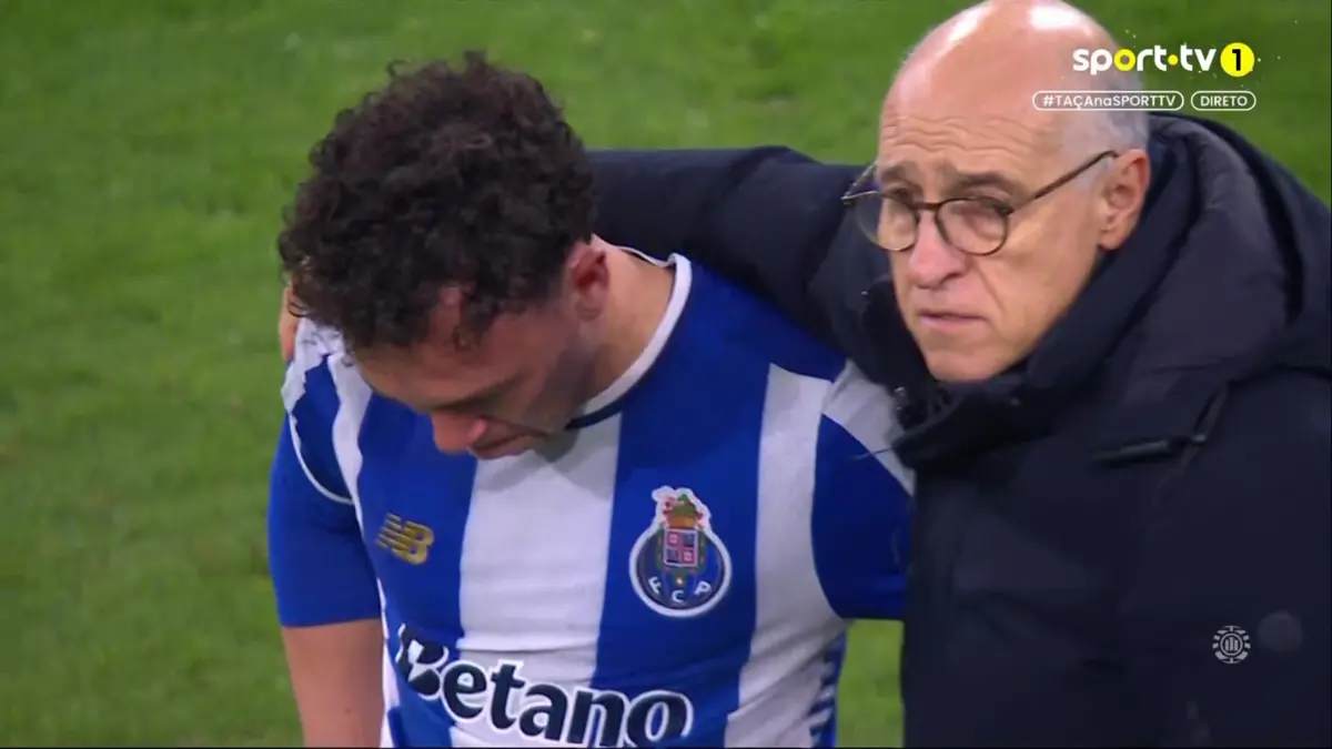 Pepê após apito final