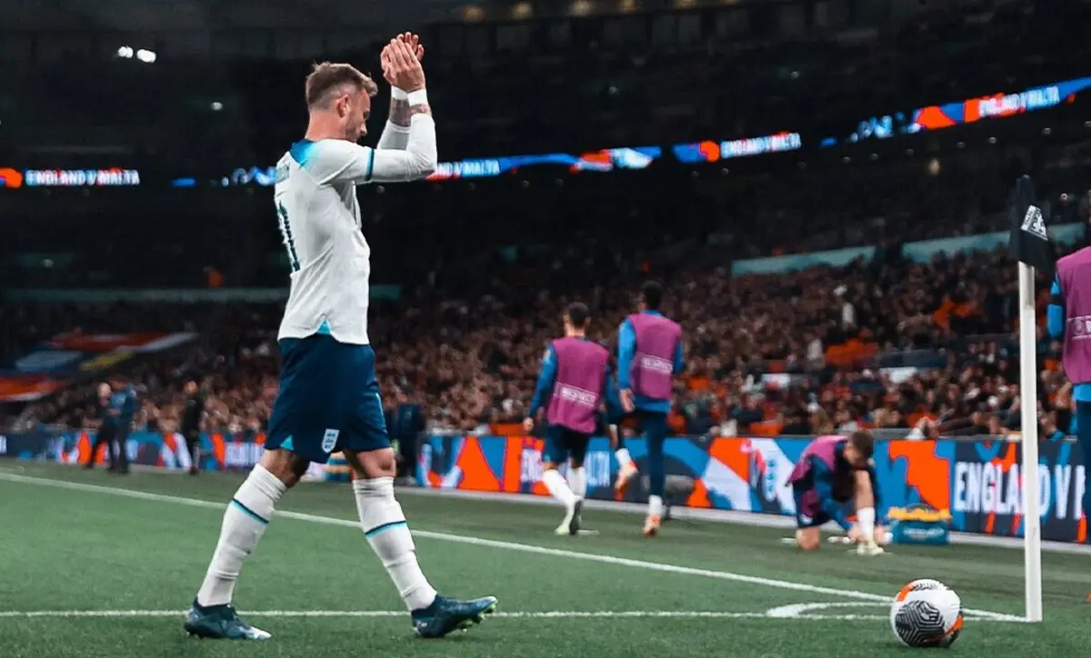 Créditos: X de James Maddison