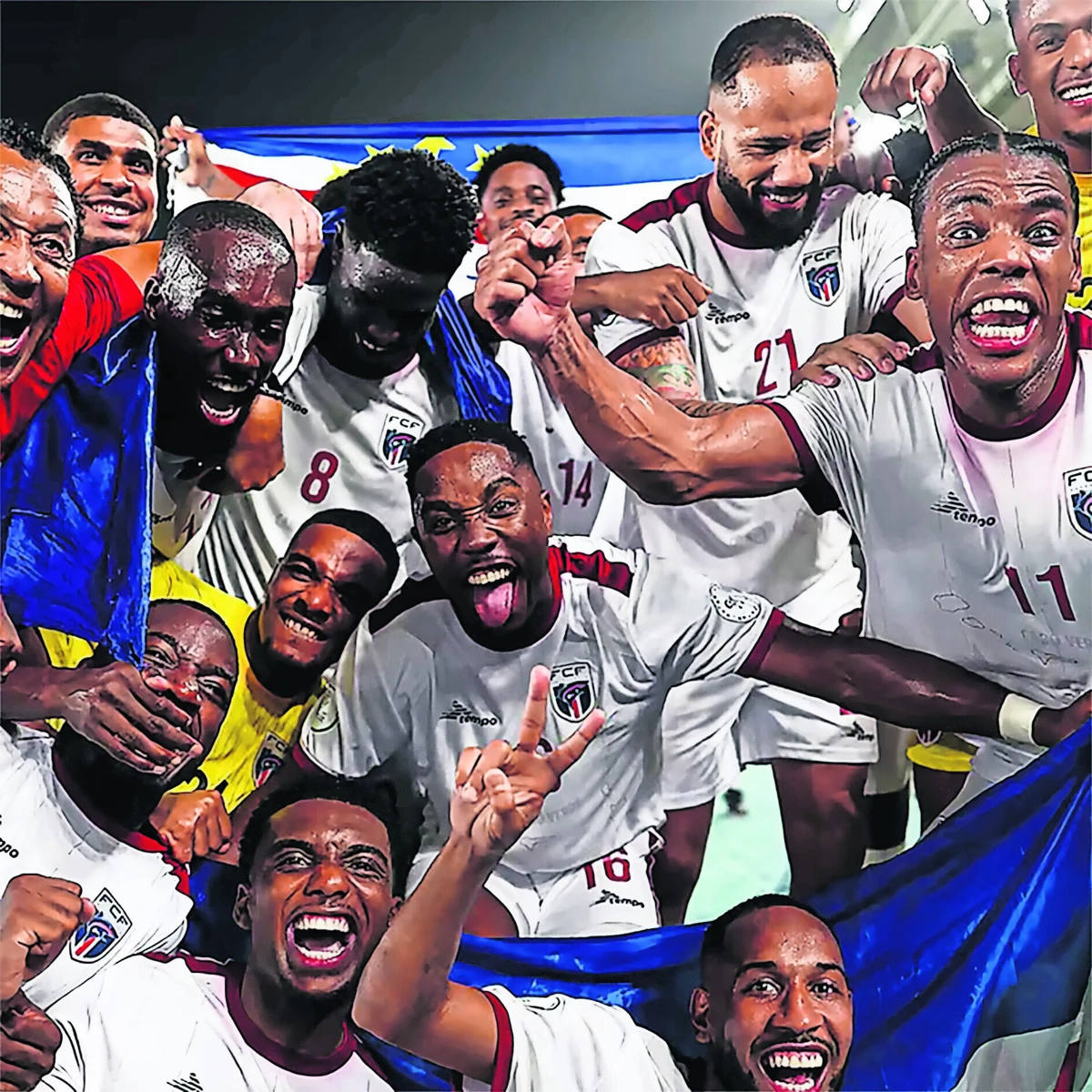 Imagem de contexto do artigo Cabo Verde a um passo do Mundial'2026: "Vão ser três ou quatro dias de feriado"