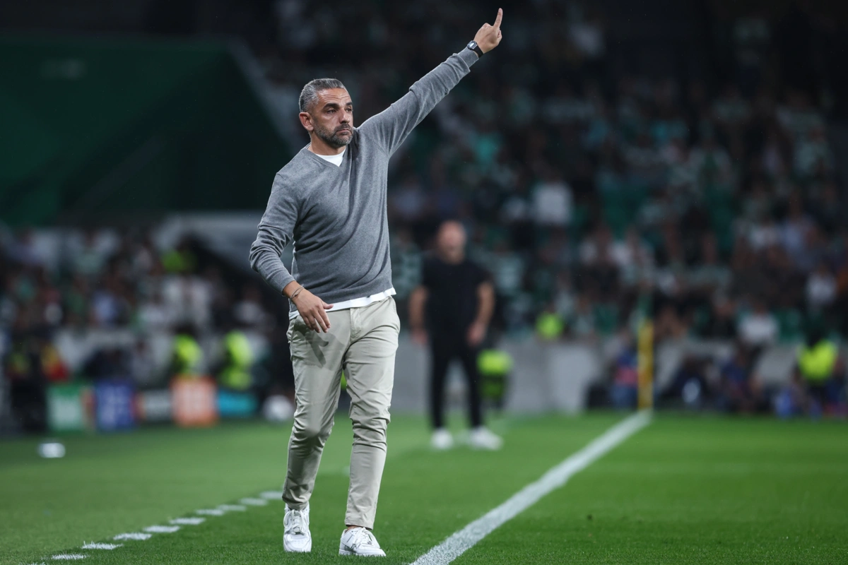 Rui Borges, treinador do Sporting