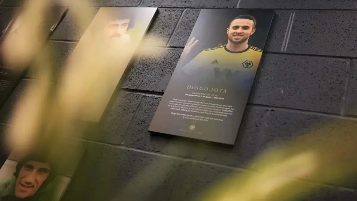 Imagem de contexto do artigo Diogo Jota entrou no Hall of Fame do Wolverhampton: "Decisão fácil de tomar"