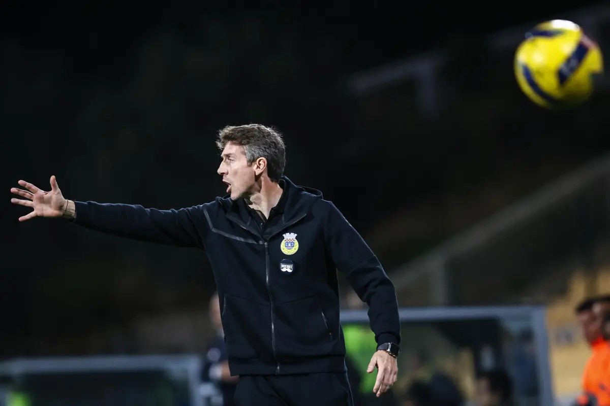 Vasco Seabra, treinador do Arouca