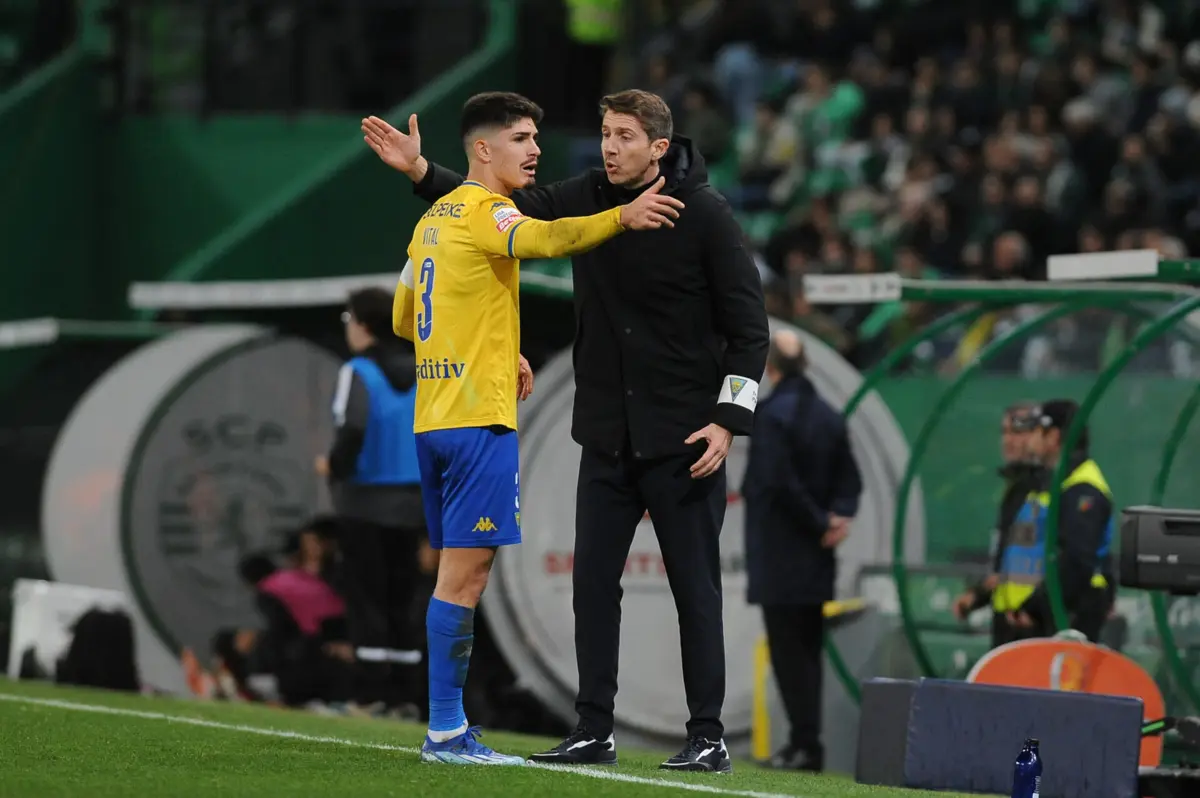 Vasco Seabra continua a contr com Bernardo Vital (Créditos: Álvaro Isidoro/Global Imagens)