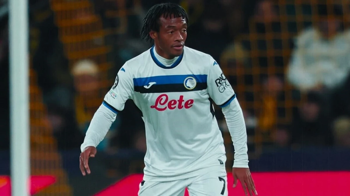 Imagem de contexto do artigo Aos 37 anos, Cuadrado deixa a Atalanta, mas continua na Serie A