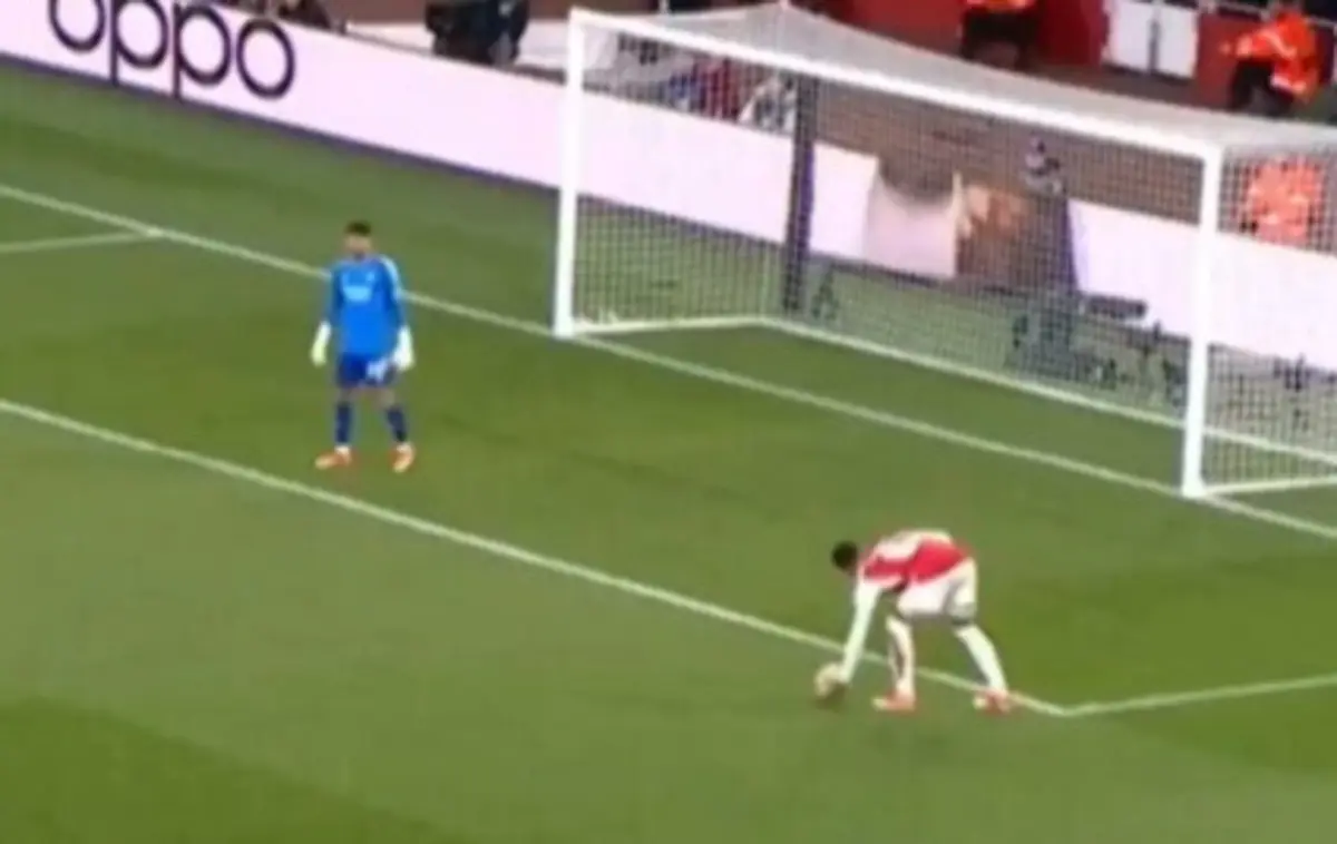 Lance em questão (créditos: X/@BBCMOTD)