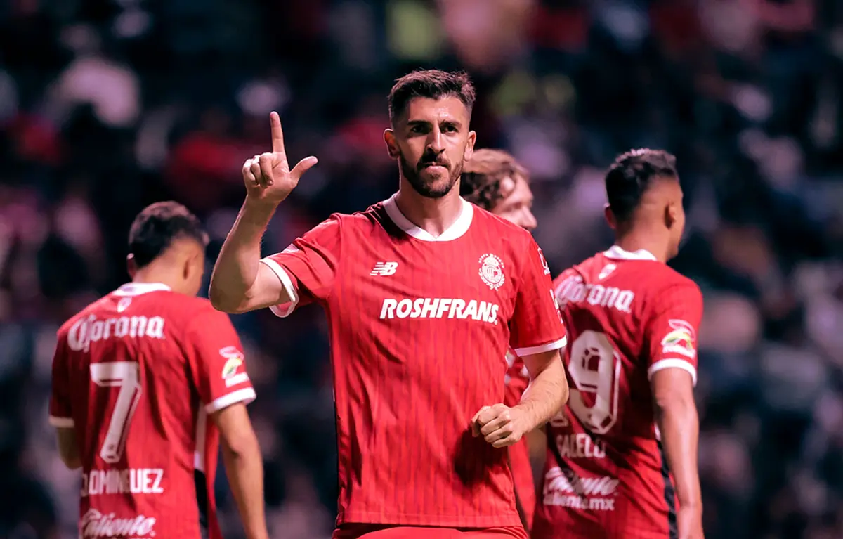Imagem de contexto do artigo Paulinho continua a marcar pelo Toluca: eis o golo frente ao Puebla