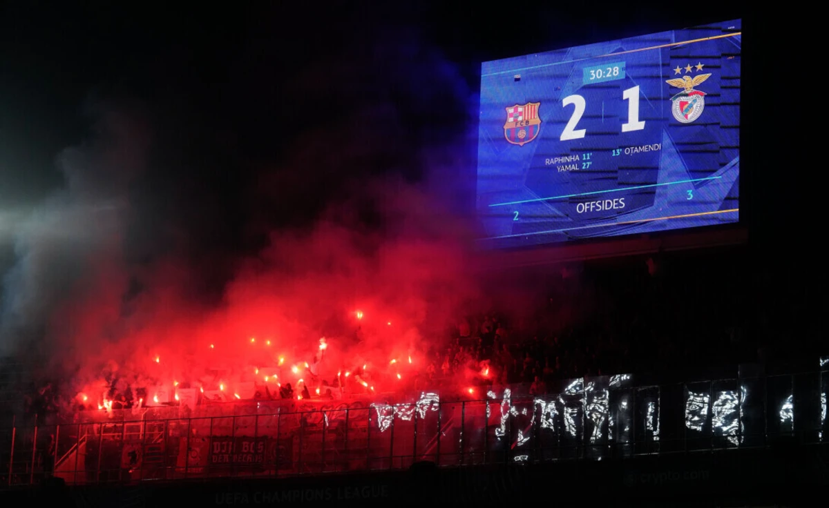 Imagem de contexto do artigo Benfica proibido pela UEFA de vender bilhetes para a próxima deslocação europeia