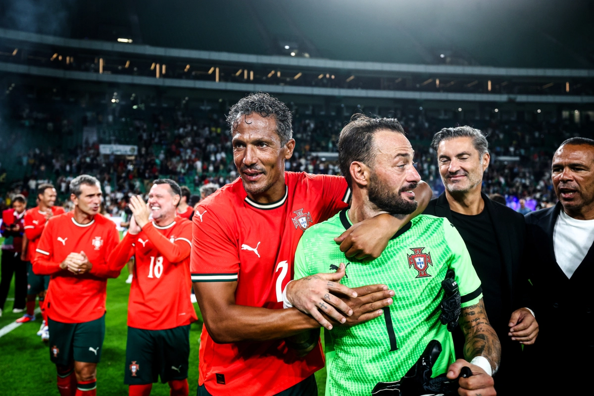 Bruno Alves no "Legends Charity Game"