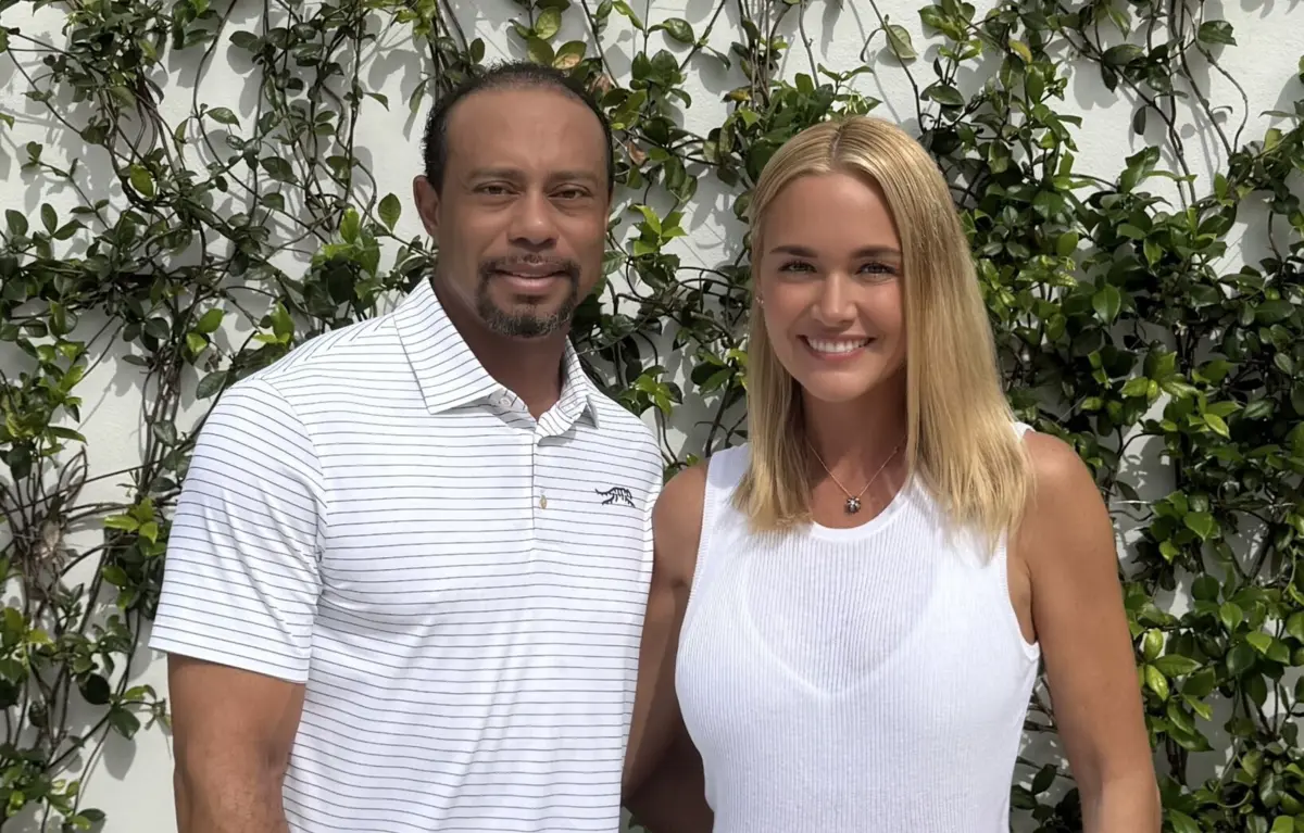 Tiger Woods e Vanessa Trump (créditos: X/Reprodução)