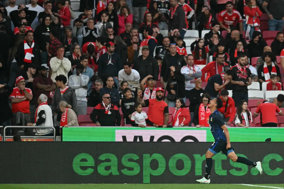 Weverson marcou ao Benfica esta época (Créditos: AFP)