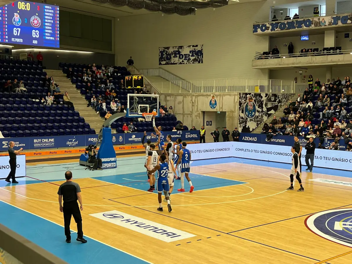 Imagem de contexto do artigo FC Porto junta se ao Benfica na final four da Taça de Portugal de basquetebol