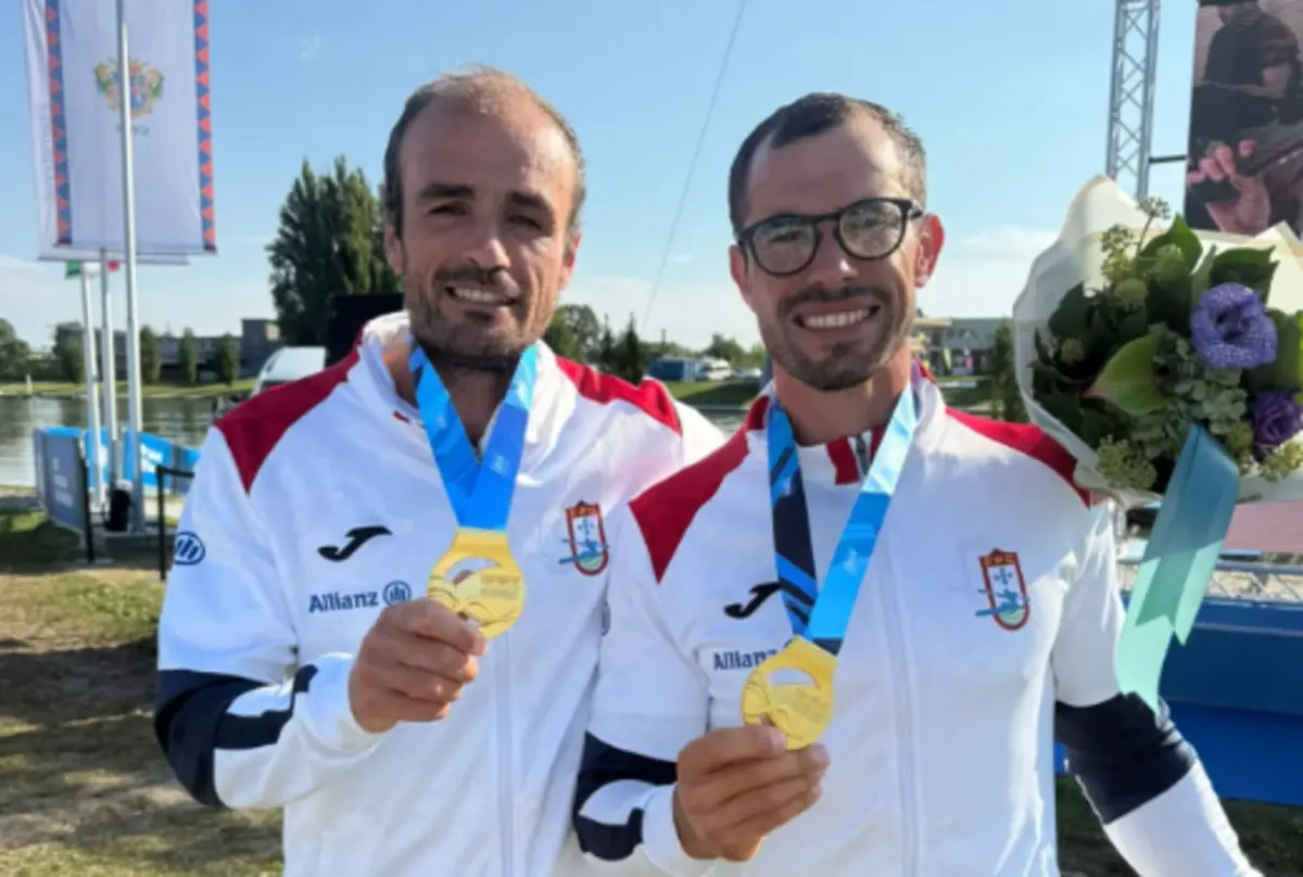 José Ramalho e Fernando Pimenta (Créditos: Federação Portuguesa de Canoagem)