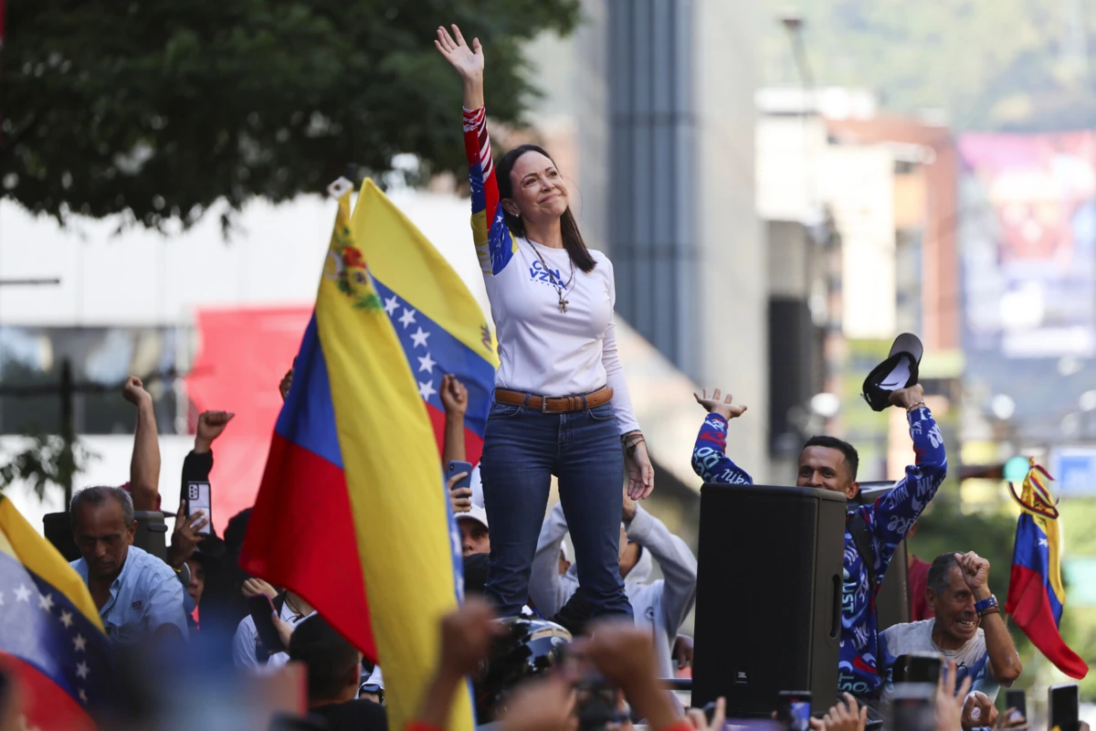 María Corina Machado (EPA MIGUEL GUTIERREZ)