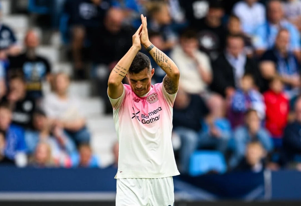 Xhaka (créditos: Instagram)