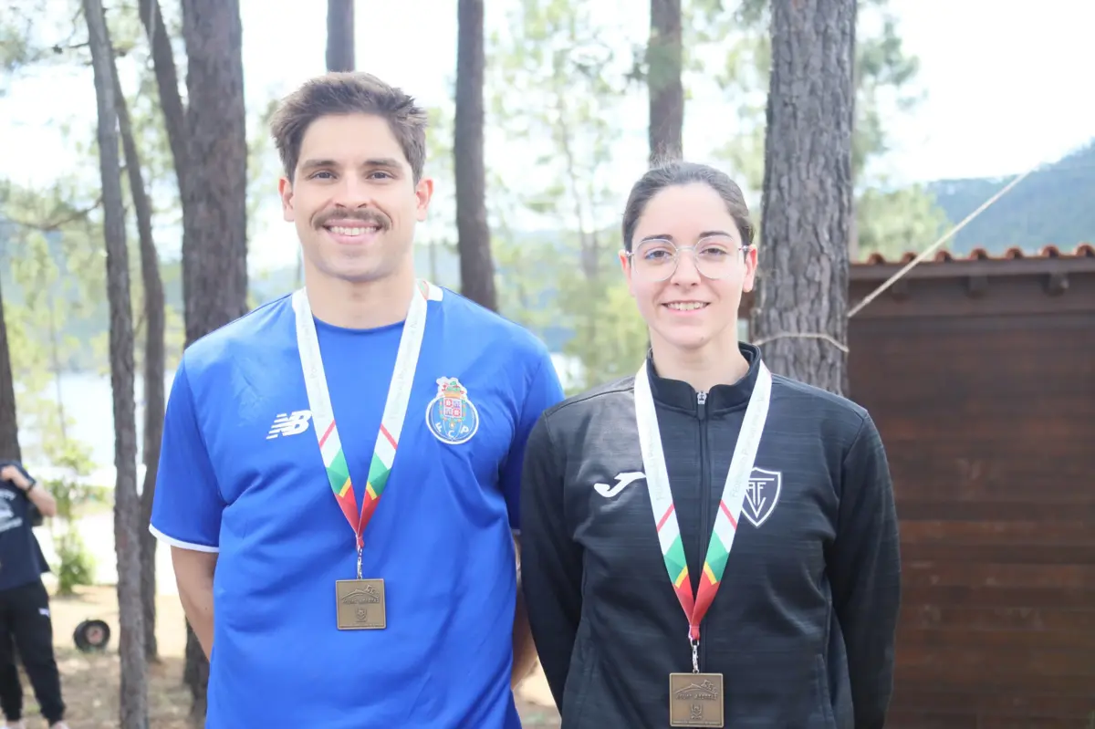 Imagem de contexto do artigo Águas abertas: Mafalda Rosa e Tiago Campos vencem 10 km do Open de Portugal