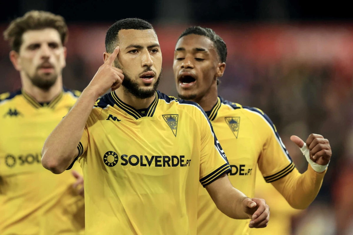 Begraoui, jogador do Estoril