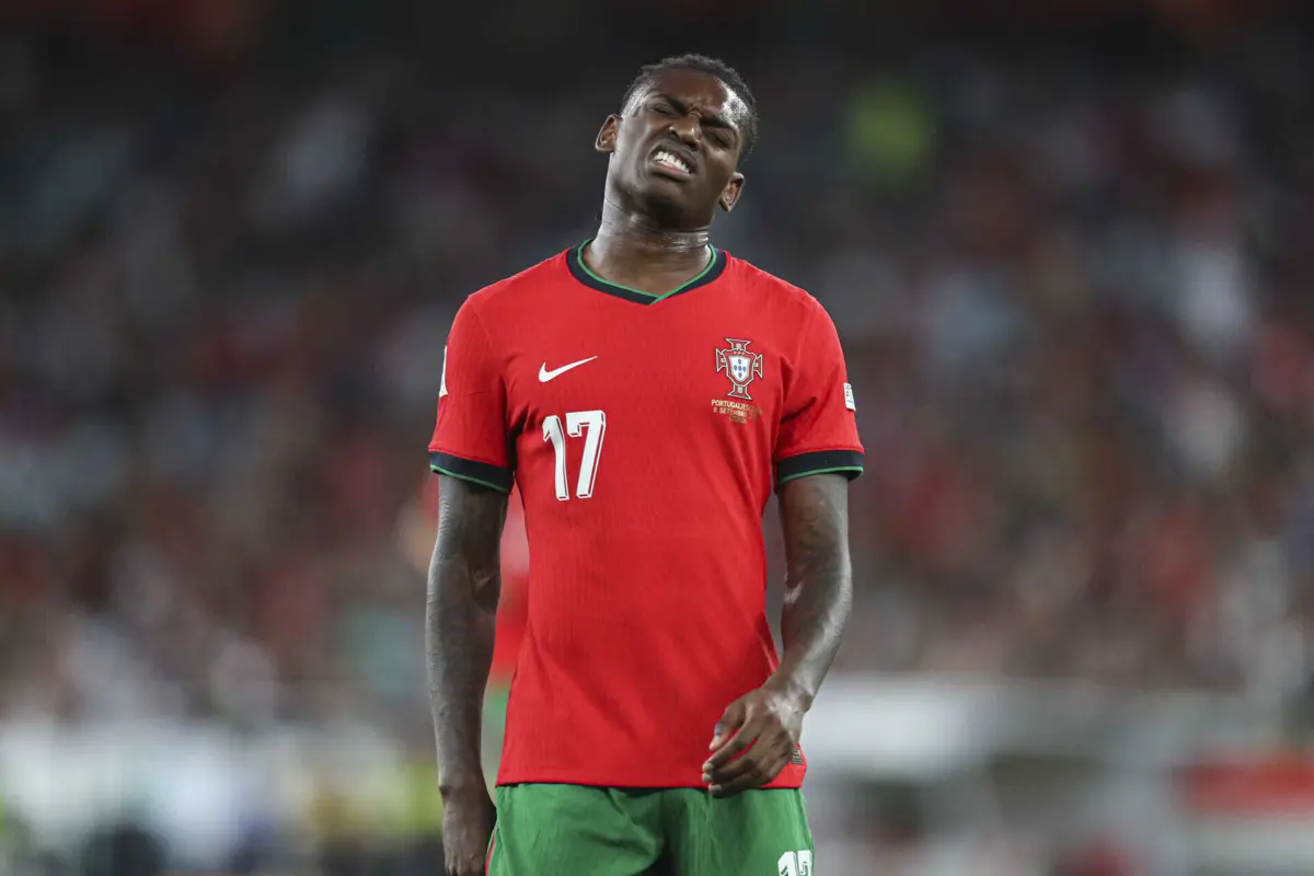 Rafael Leão (créditos: Patricia DE MELO MOREIRA / AFP)