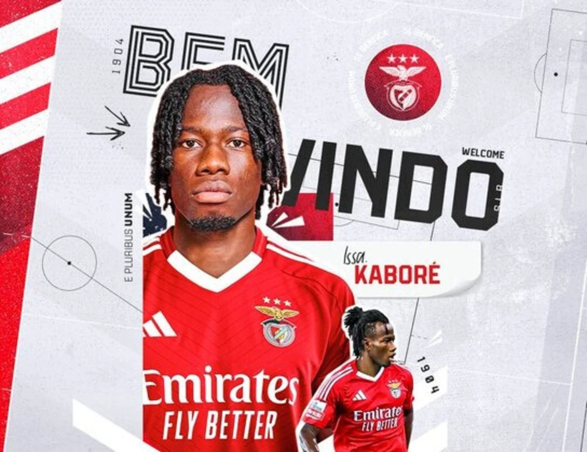 Kaboré (créditos: Benfica)