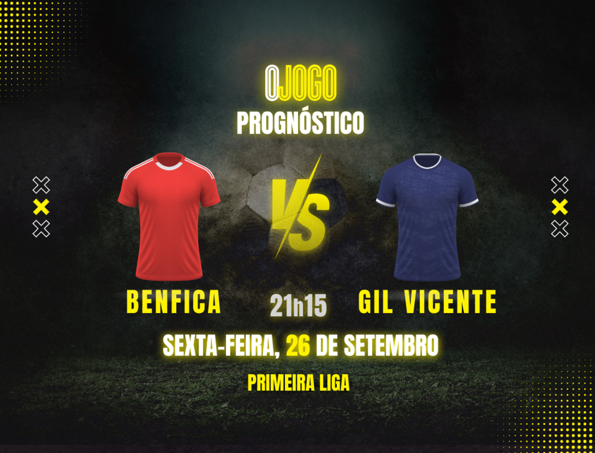 Imagem de contexto do artigo Prognóstico e Dicas de Apostas para o Benfica vs Gil Vicente