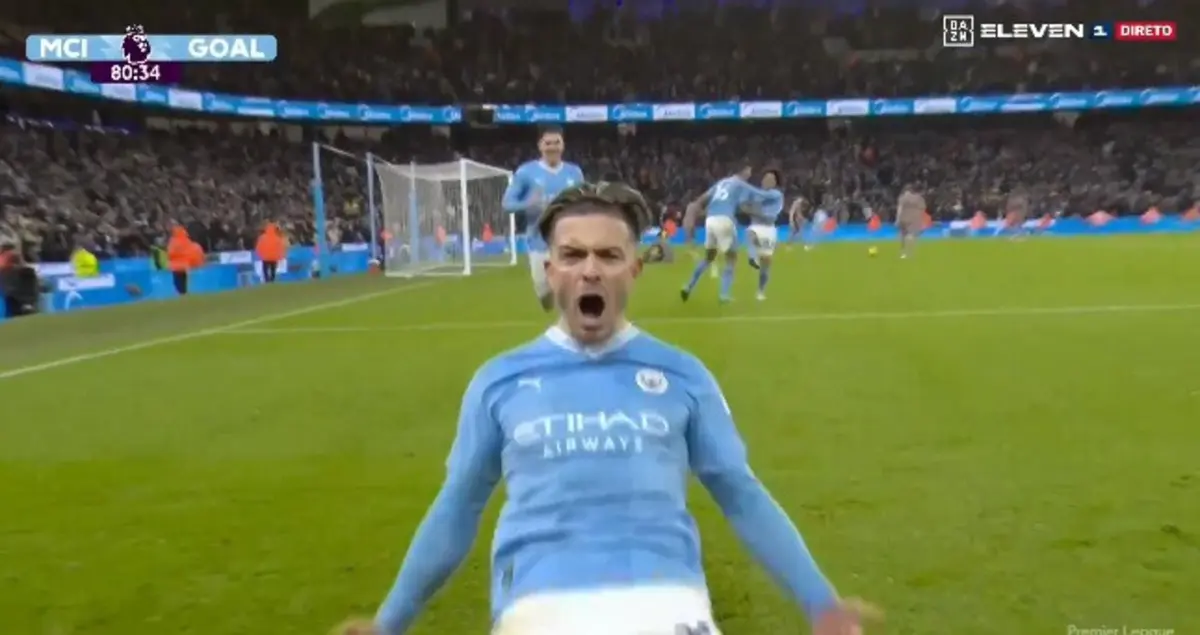 Jack Grealish (créditos: DAZN)