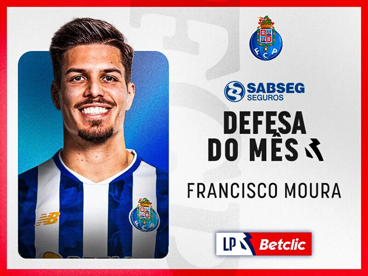 Imagem de contexto do artigo Francisco Moura trocou de clube mas continua a colecionar prémios da Liga