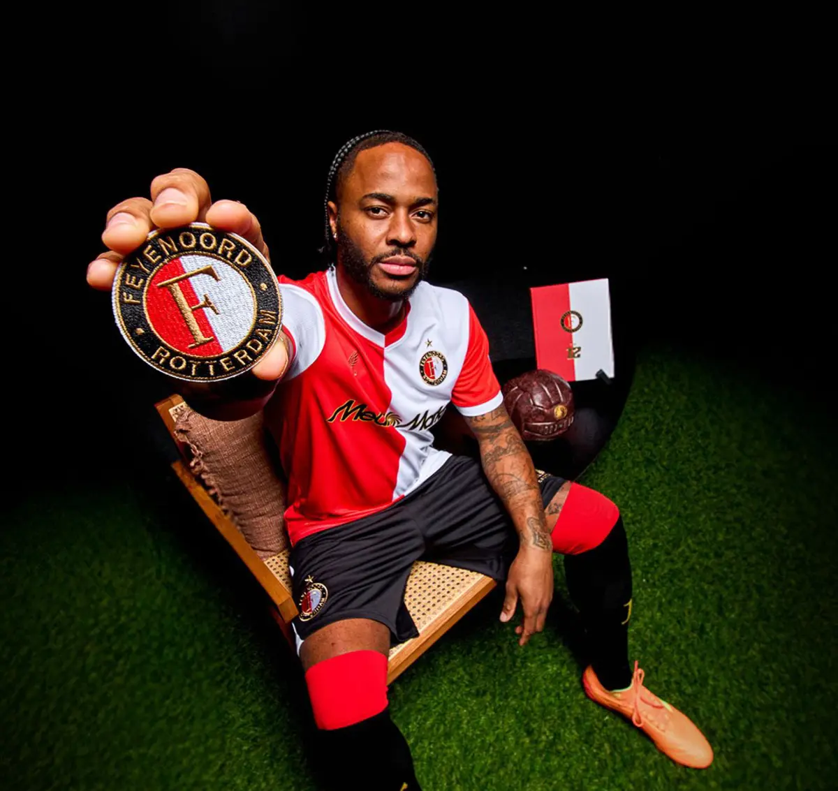 Sterling, jogador do Feyenoord