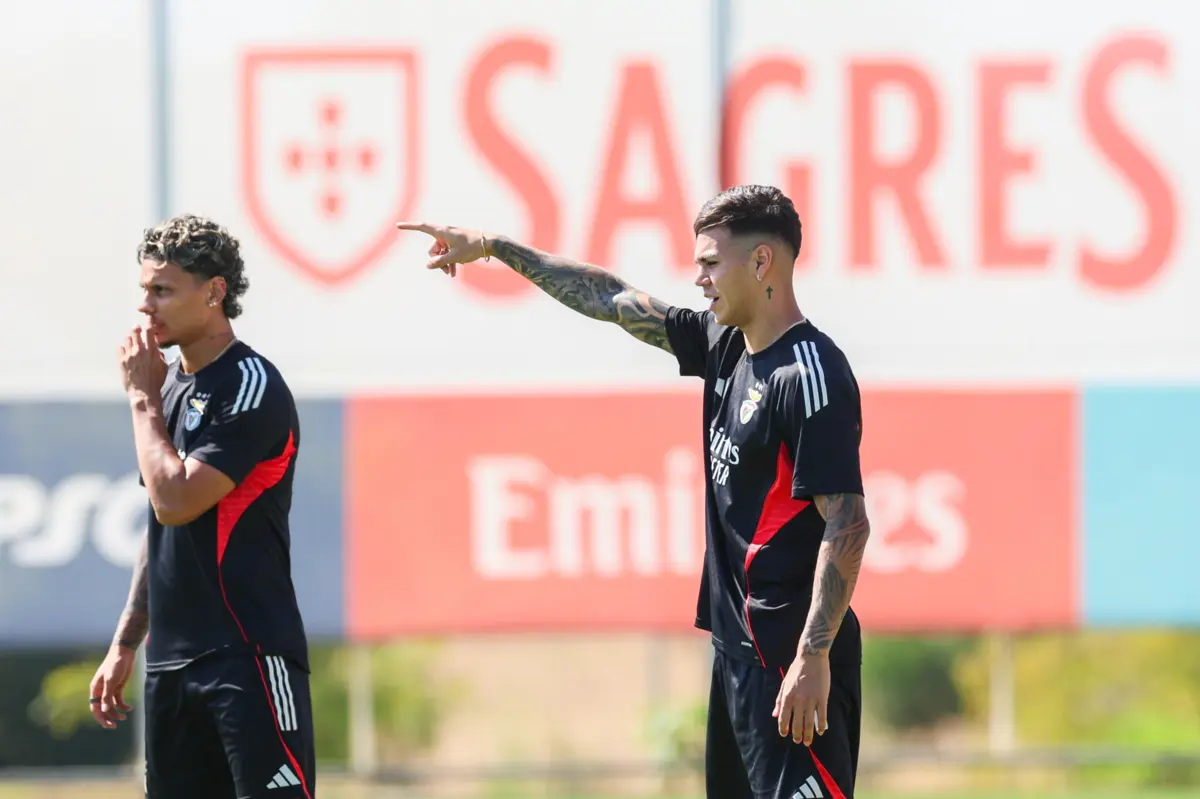 Richard Ríos e Enzo Barrenechea