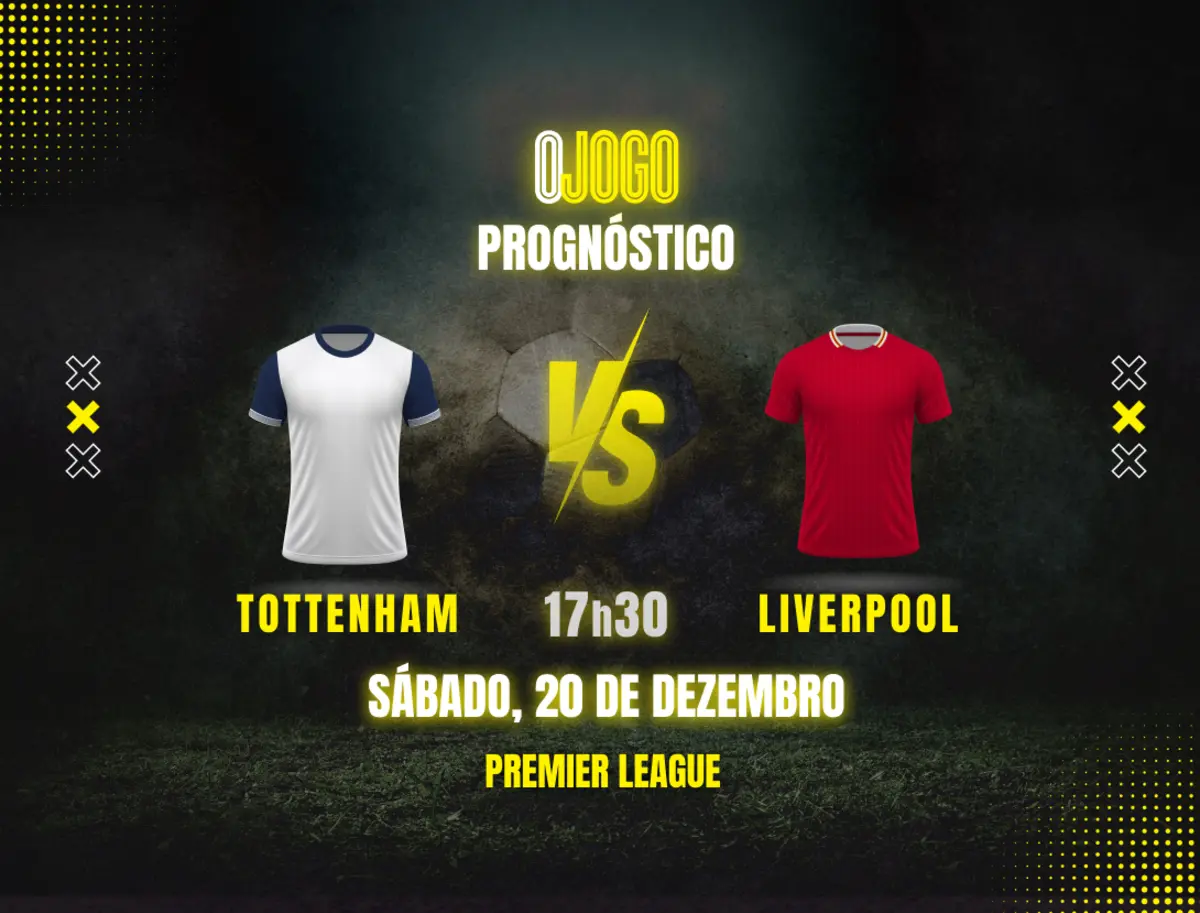 Imagem de contexto do artigo Prognóstico Tottenham vs Liverpool: Dicas de Apostas e Odds