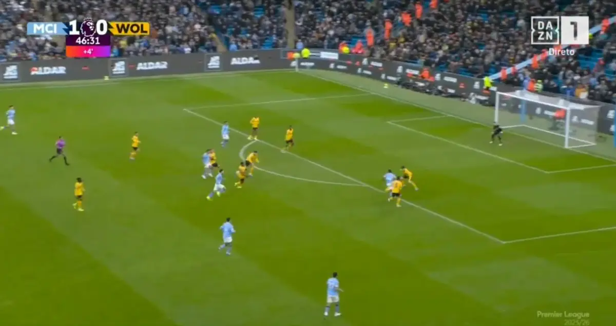 Imagem de contexto do artigo City chega ao 2-0 com assistências de Matheus Nunes e Bernardo Silva