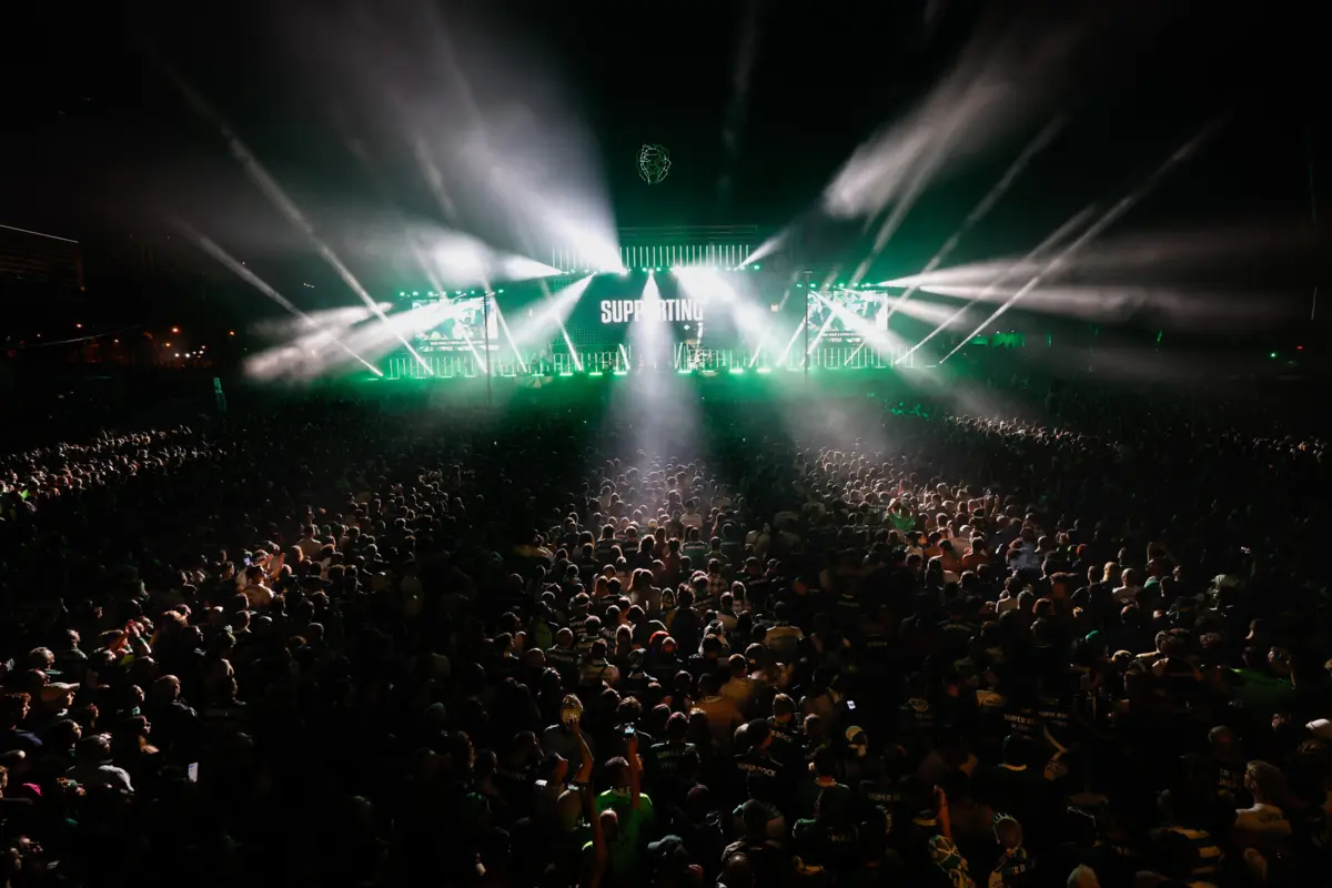 Imagem de contexto do artigo Onda verde no Marquês: as imagens da festa do Sporting pelo bicampeonato