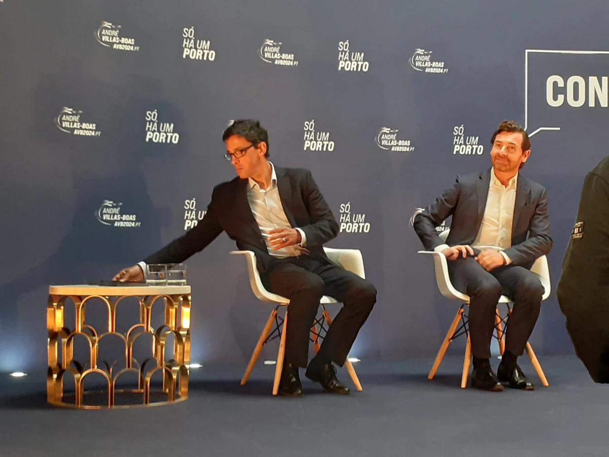 Mário Santos com André Villas-Boas