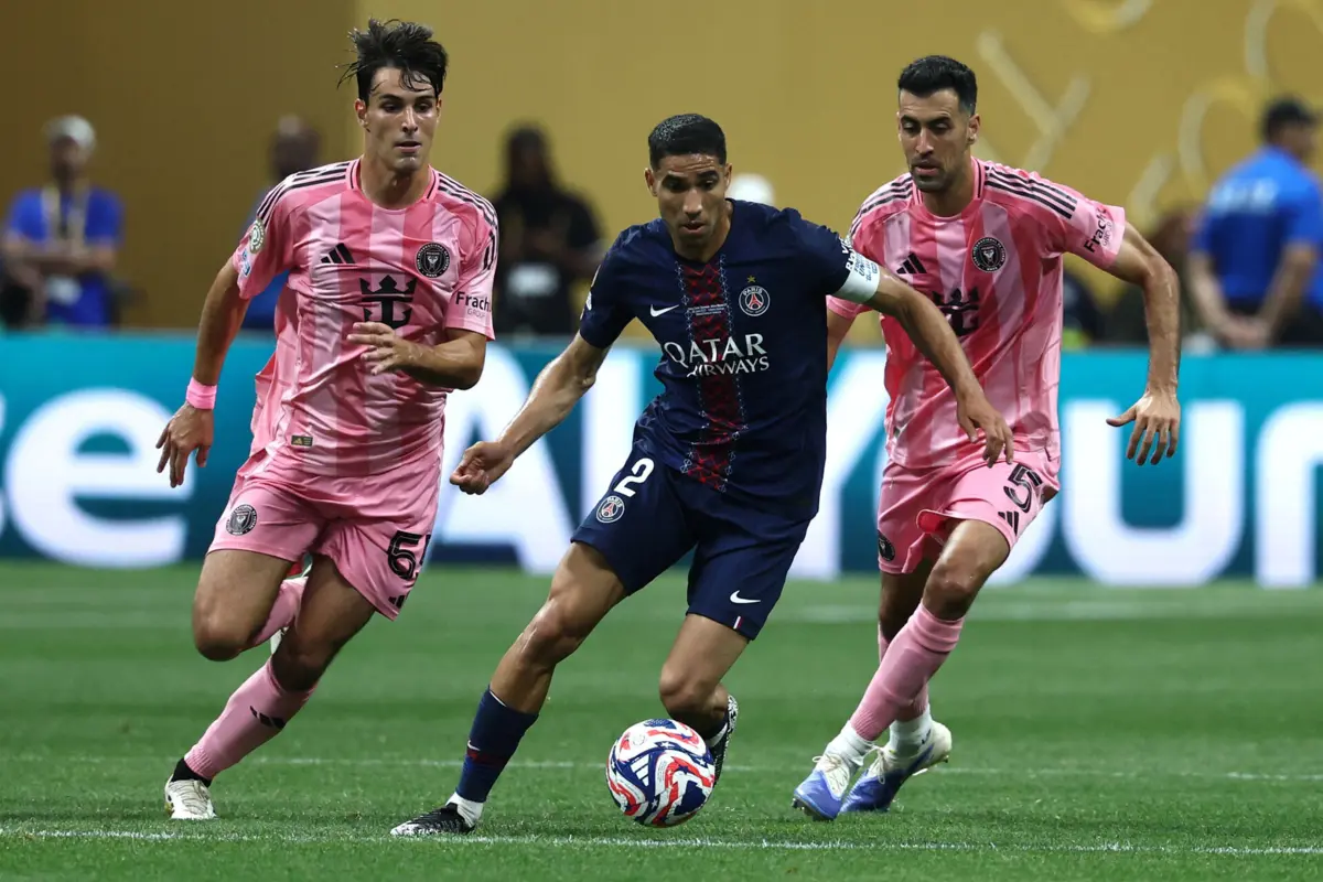 Imagem de contexto do artigo Os golos e outros lances da vitória do PSG sobre o Inter Miami