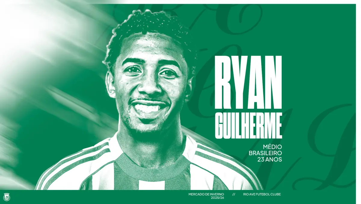 Imagem de contexto do artigo Rio Ave apresenta reforço brasileiro e é um regresso a Portugal