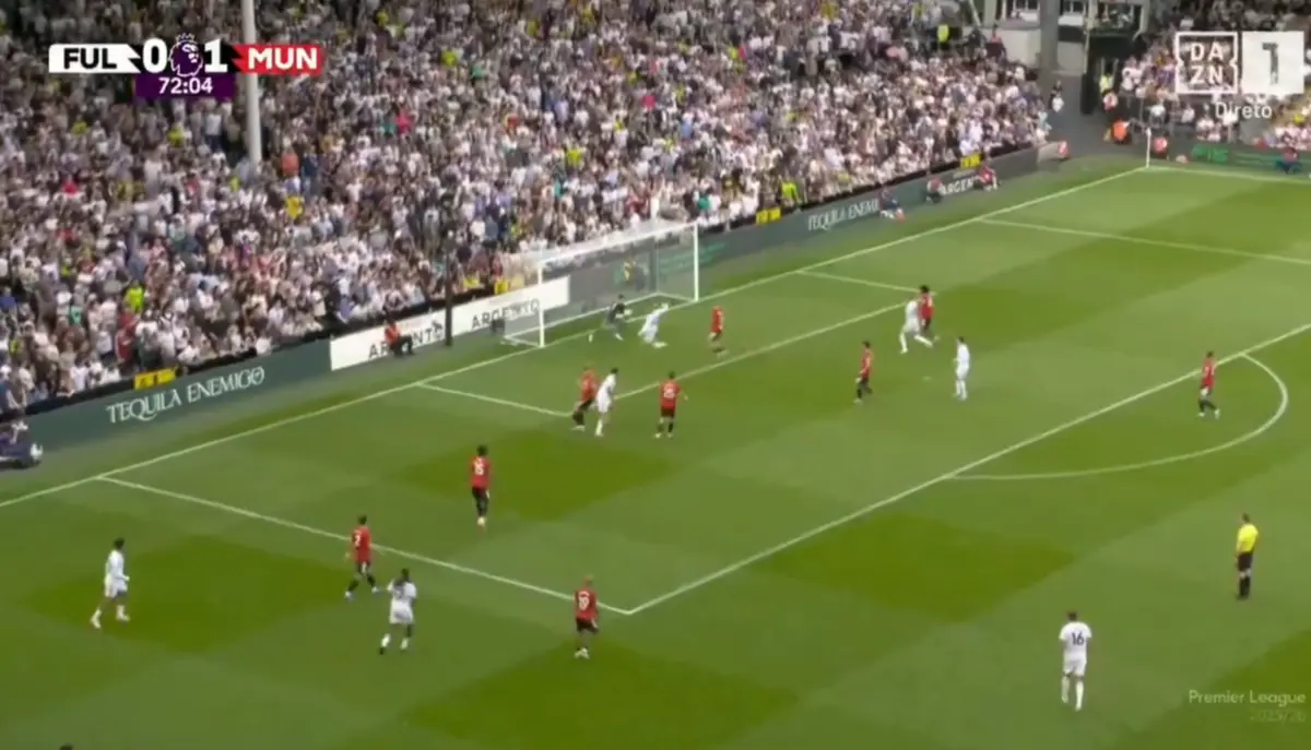 Imagem de contexto do artigo Entra e faz o empate no jogo entre Fulham e Manchester United