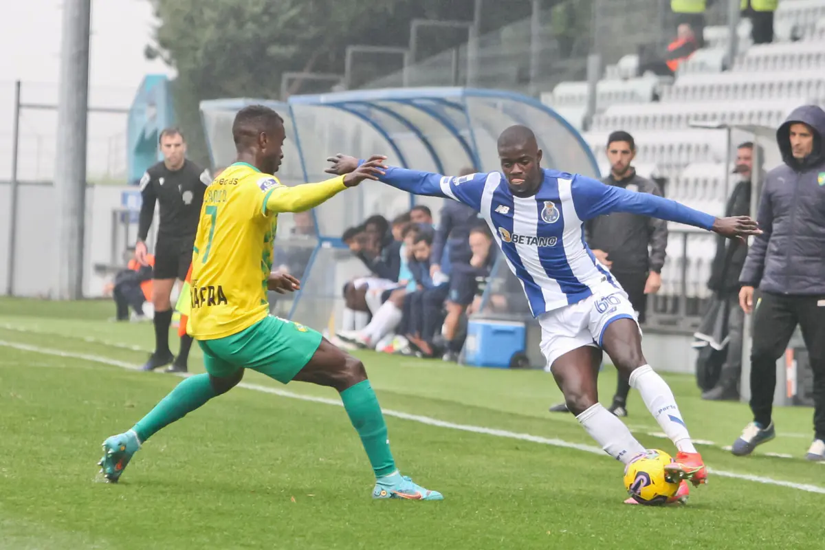 Adramane Cassamá ao serviço do FC Porto B (Créditos: José Carmo)
