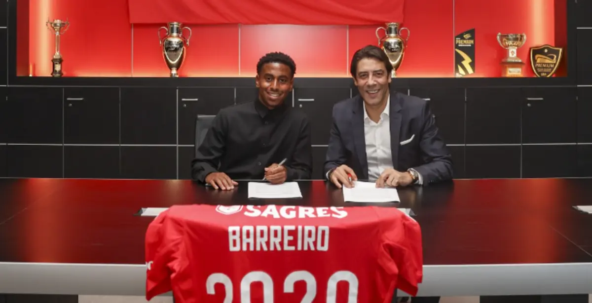 Leandro Barreiro com Rui Costa