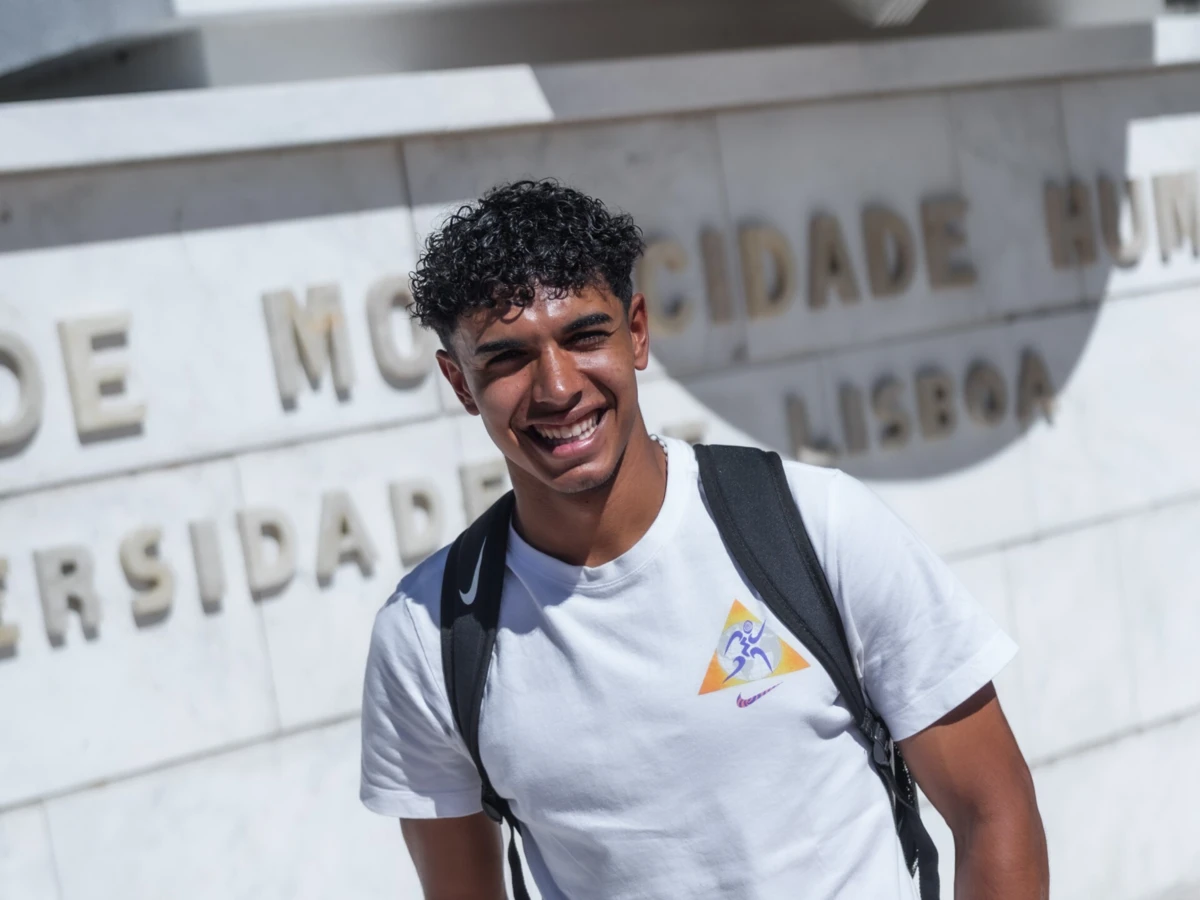 João Simões na universidade