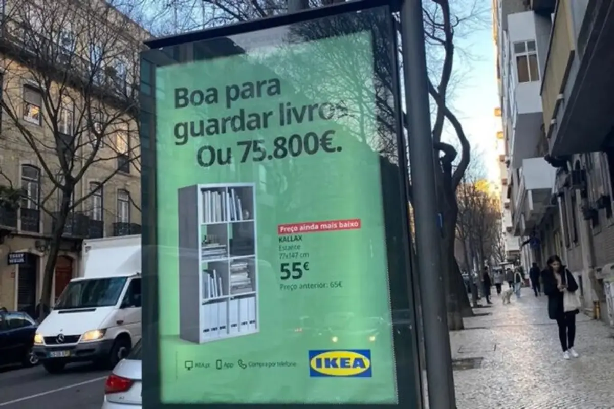 Comissão Nacional de Eleições recebeu queixas sobre campanha publicitária do IKEA (créditos: X)