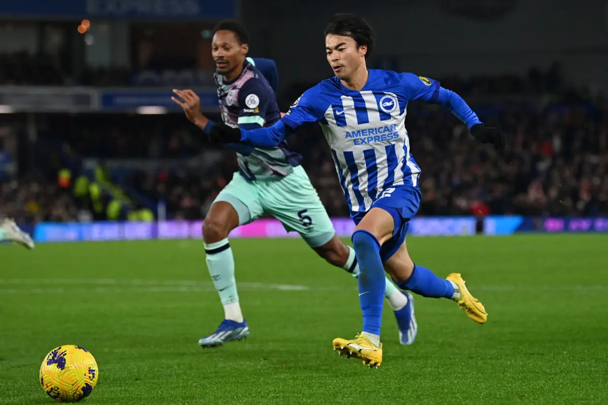 Mitoma (Créditos: AFP)