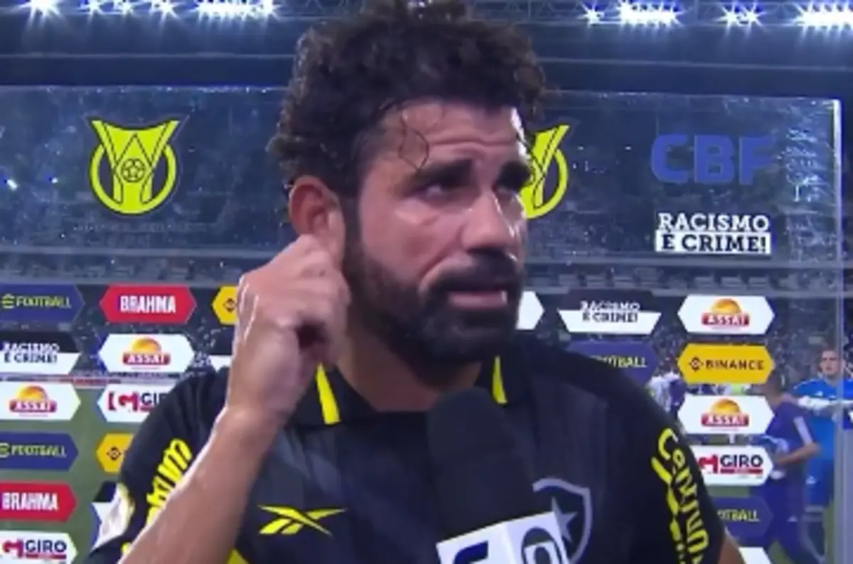 Imagem de contexto do artigo Diego Costa desresponsabiliza treinadores e diz que faltou humildade aos jogadores do Botafogo