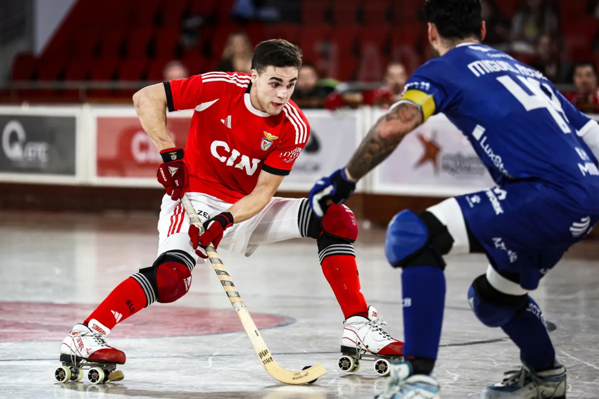 Lisboa,11/12/2025 - Hoje a noite a equipa de hóquei patins do Sport Lisboa e Benfica recebeu, aqequipa do OC Barcelos, 3ª. Jornada da Liga dos Campeões de Hóquei Patins no Fidelidade no Estádio da Luz em Lisboa.
Zé Miranda
(Mário Vasa)