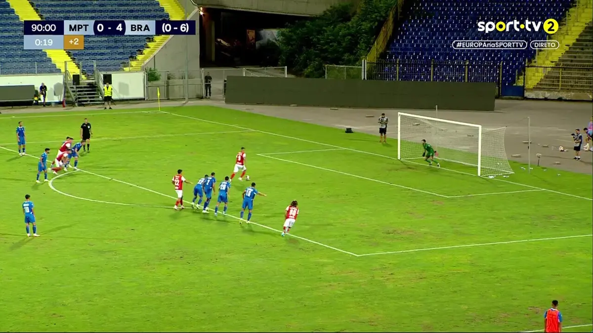 Imagem de contexto do artigo El Ouazzani sela "manita" do Braga ao Maccabi Petah Tikva. Ora veja