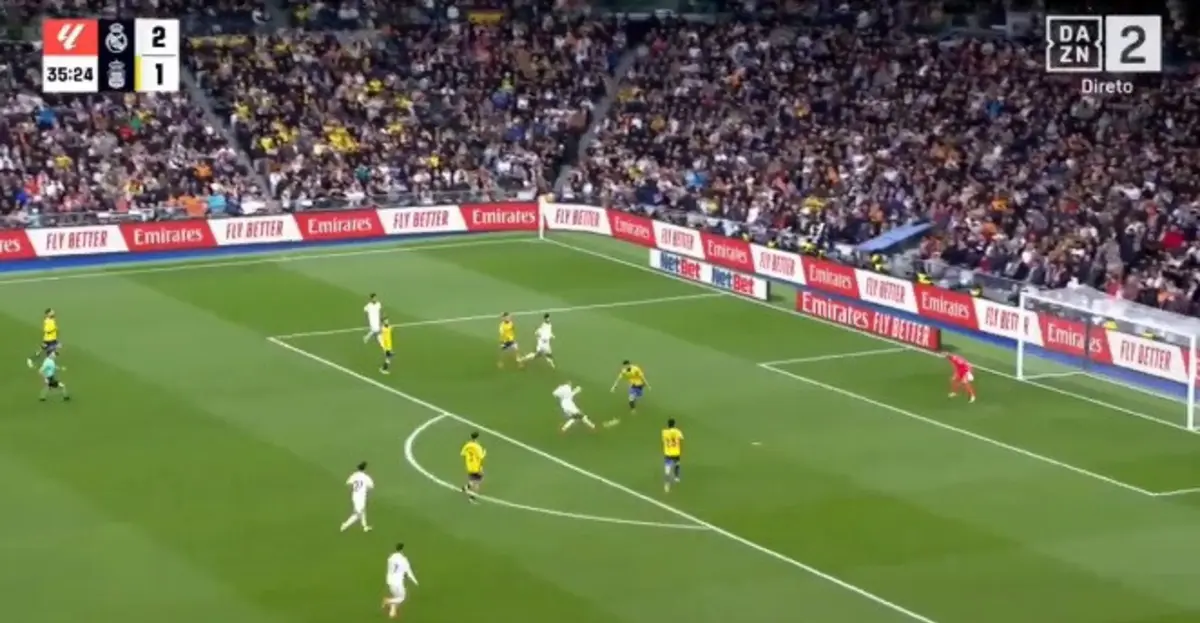 Imagem de contexto do artigo Real Madrid-Las Palmas: reviravolta e Mbappé bisa antes do intervalo