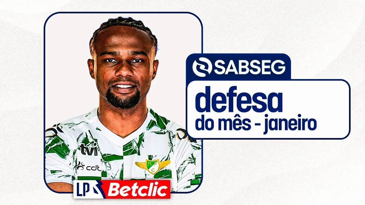 Imagem de contexto do artigo É do Moreirense o Defesa do Mês da I Liga, superou Kiwior e Boma