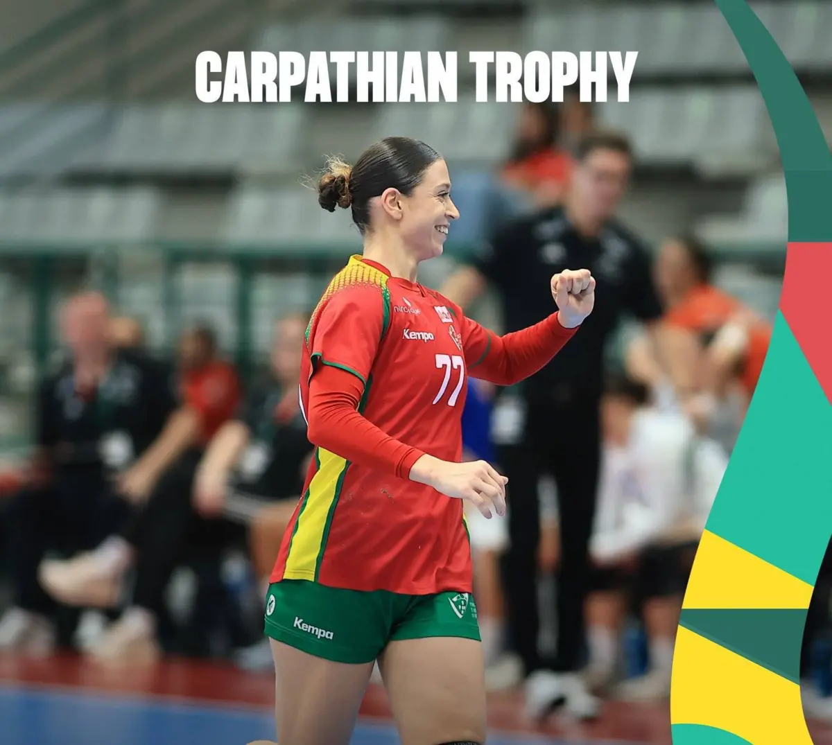 A Seleção feminina de andebol venceu a Chéquia (41-29)