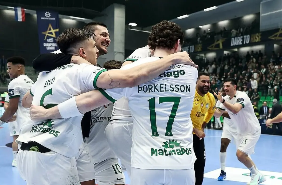 Festa leonina (créditos: Sporting)