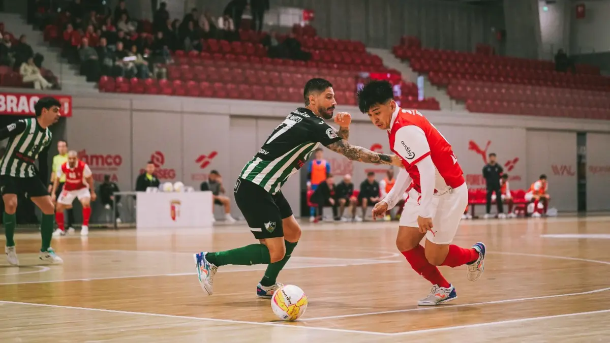 Imagem de contexto do artigo Elétrico elimina Braga na Taça da Liga de futsal
