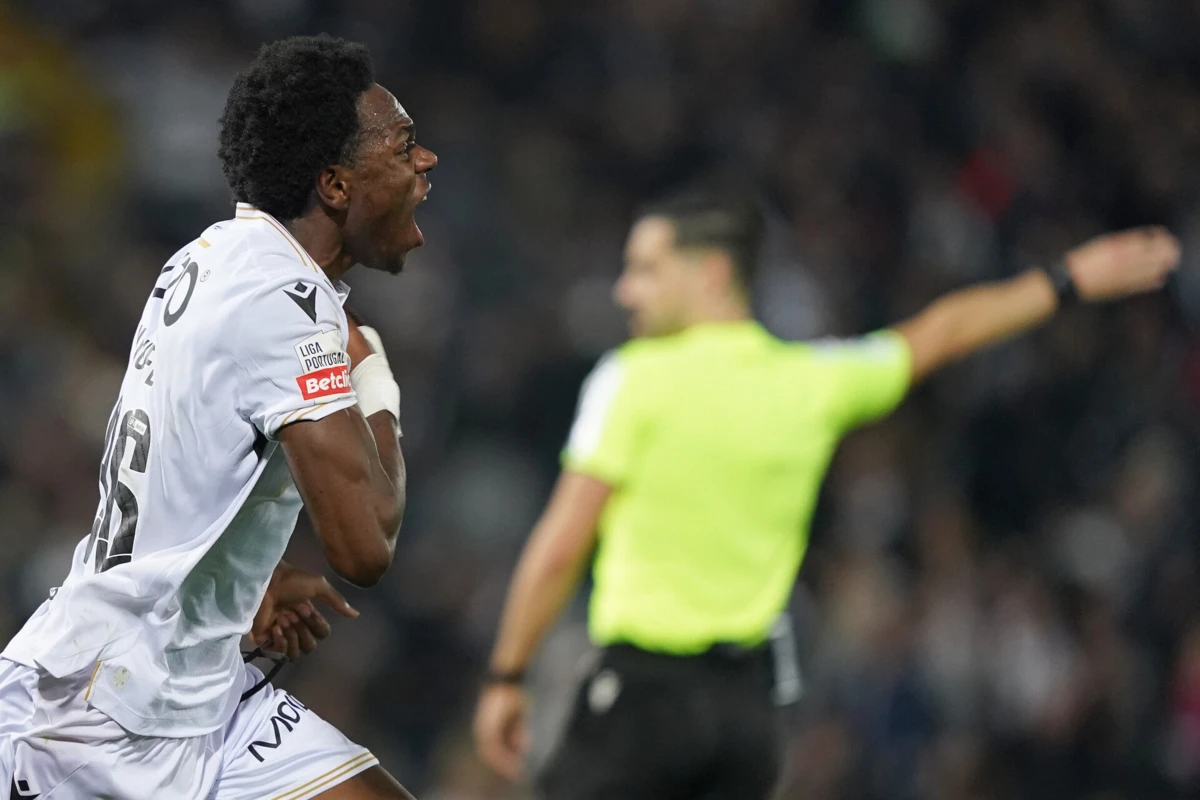 Dieu Michel marcou ao Sporting (Créditos: EPA)