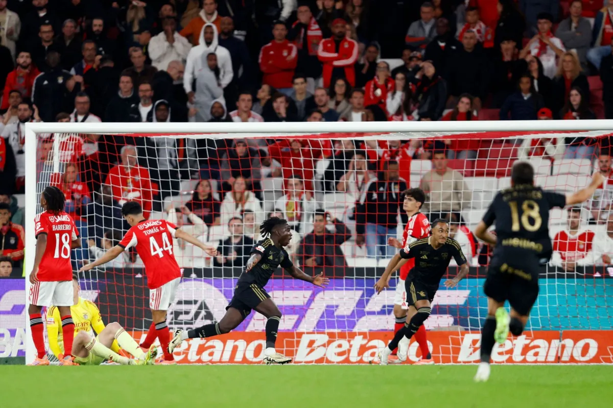 Renato Nhaga marcou o golo do empate do Casa Pia nos descontos